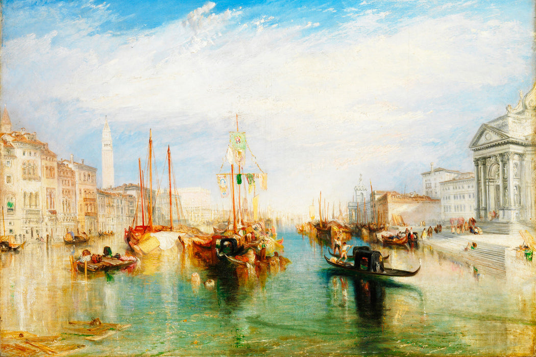 William Turner - Venice from the Porch of Madonna dell, Glasbild