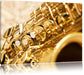 Saxophon Leinwandbild