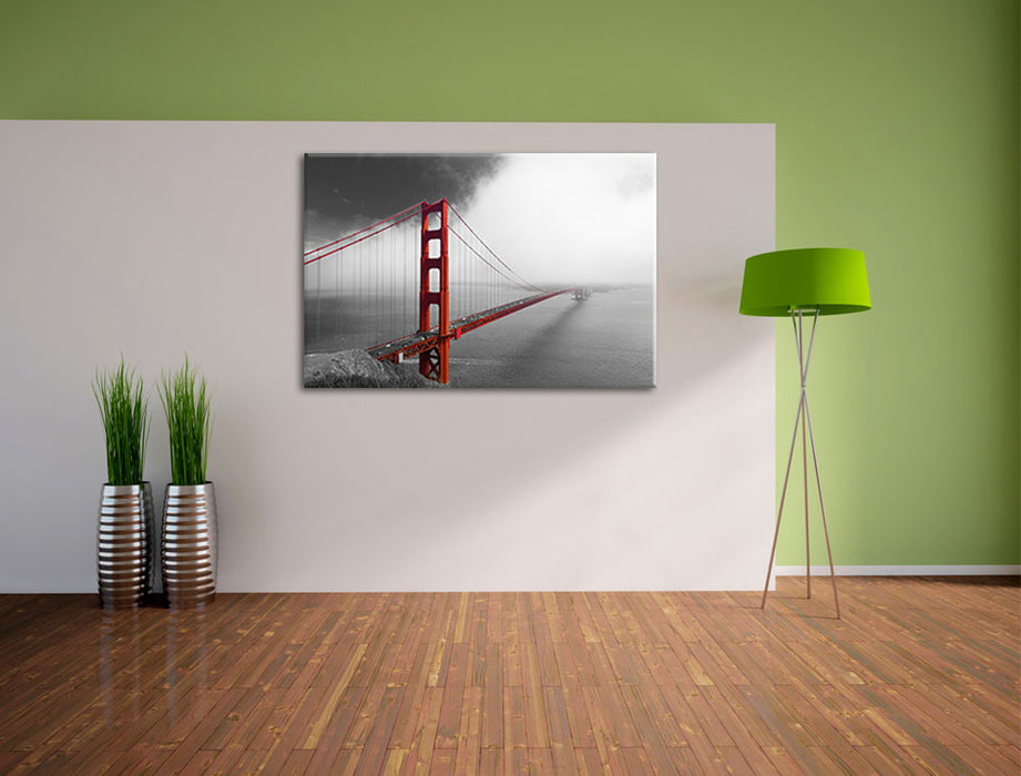 Golden Gate Bridge USA Leinwandbild im Flur