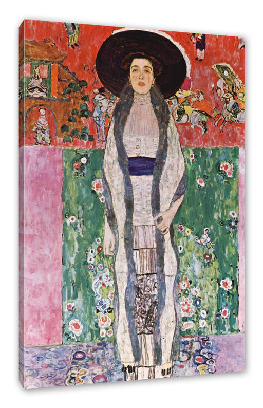 Gustav Klimt - Adele Bloch-Bauer II Leinwanbild Rechteckig