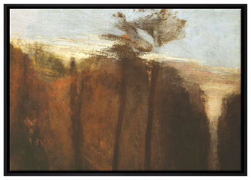 William Turner - An Avenue of Trees  auf Leinwandbild gerahmt Größe 100x70