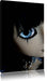Pullip mit strahlend blau Augen Leinwandbild