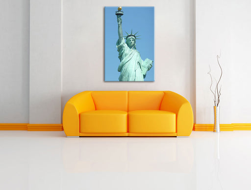 Freiheitsstatue Leinwandbild über Sofa