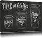 Take a Coffee Kaffee Speziale Leinwandbild