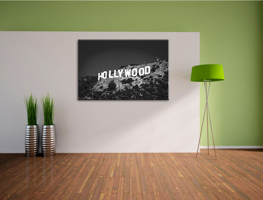Wahrzeichen von Hollywood Leinwandbild im Flur