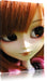 Pullip-Püppchen auf Sommerwiese Leinwandbild