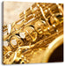 Saxophon Leinwandbild Quadratisch