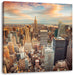 Skyline von New York Leinwandbild Quadratisch