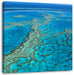 Wunderschöne Ozean Riffe Leinwandbild Quadratisch