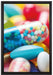 Pillen und Tabletten auf Leinwandbild gerahmt Größe 60x40