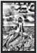 Traumhafte Meerjungfrau auf Leinwandbild gerahmt Größe 60x40