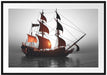 Gewaltiges Segelschiff Passepartout 100x70