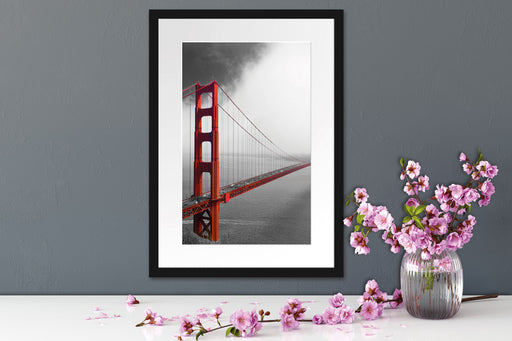 Golden Gate Bridge Aussicht Passepartout Wohnzimmer
