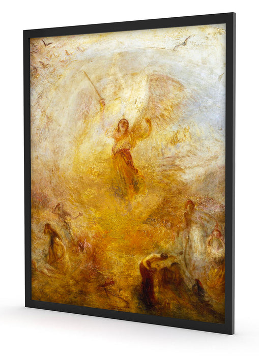 William Turner - The Angel Standing in the Sun, Poster mit Bilderrahmen