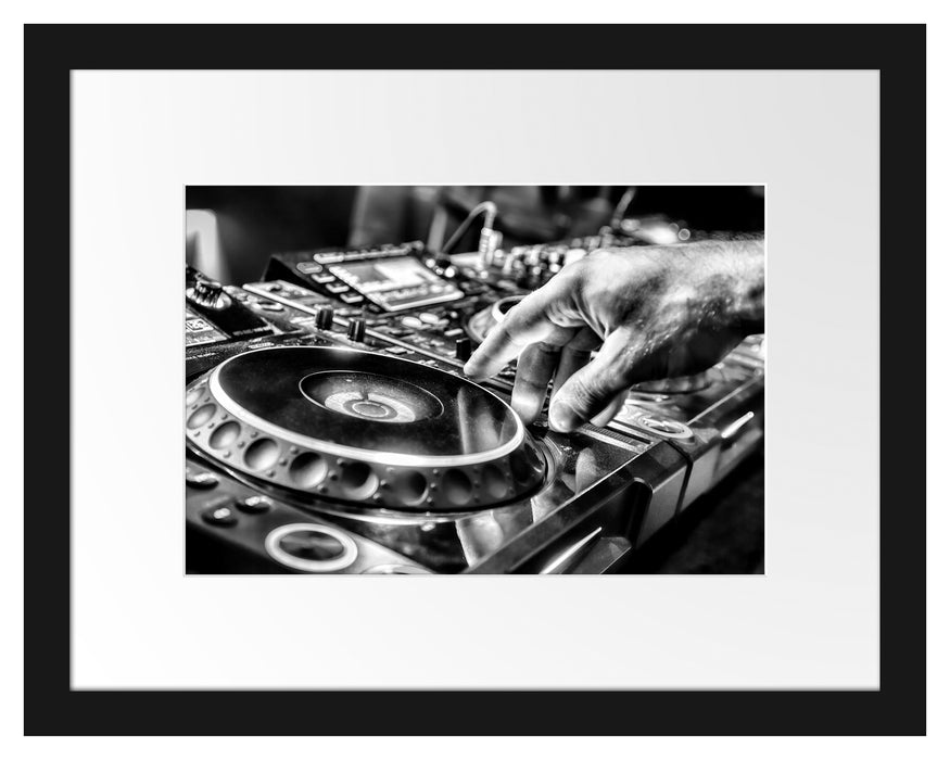 DJ Plattenteller, Cool Music Passepartout 38x30