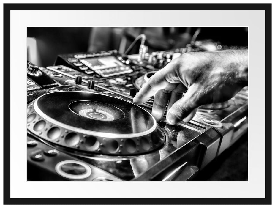 DJ Plattenteller, Cool Music Passepartout 80x60