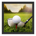 Golf Abschlag Schattenfugenrahmen Quadratisch 40x40