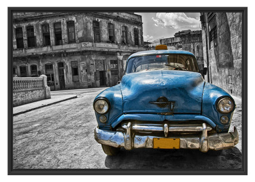 Schönheit in Cuba Schattenfugenrahmen 100x70