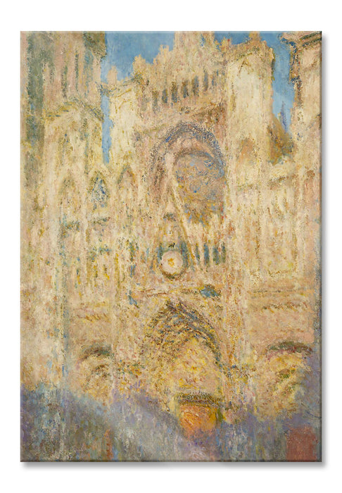 Pixxprint Claude Monet - Kathedrale von Rouen II, Glasbild