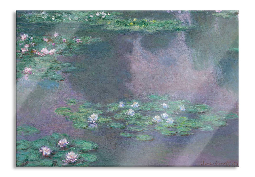 Pixxprint Claude Monet - Seerosen VI, Glasbild