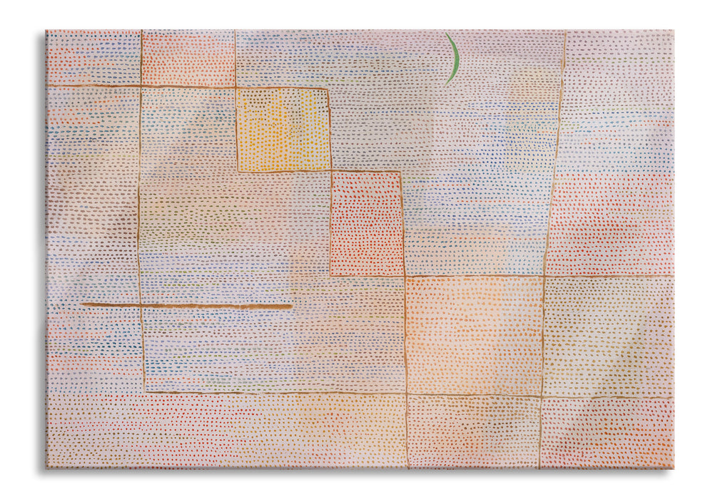 Paul Klee - Clarification, Glasbild
