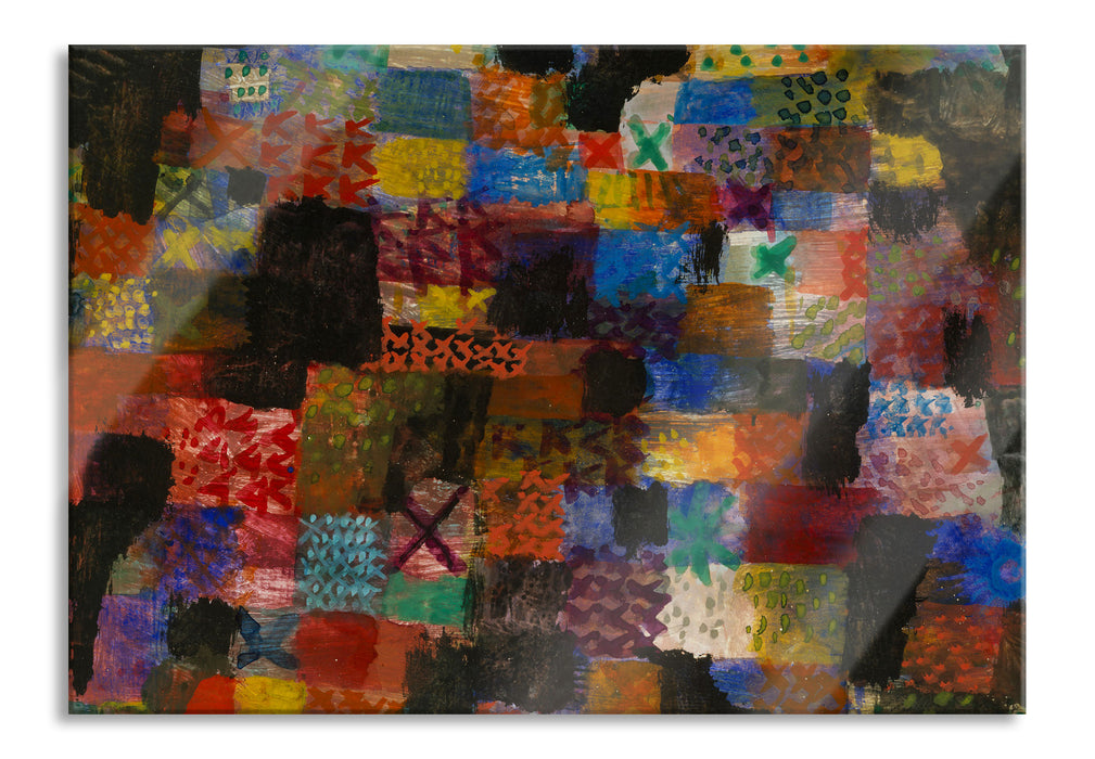 Pixxprint Paul Klee - Tiefer Pathos, Glasbild