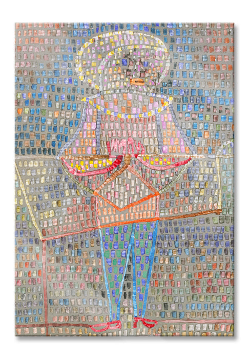 Pixxprint Paul Klee - Junge im schicken Gewand, Glasbild