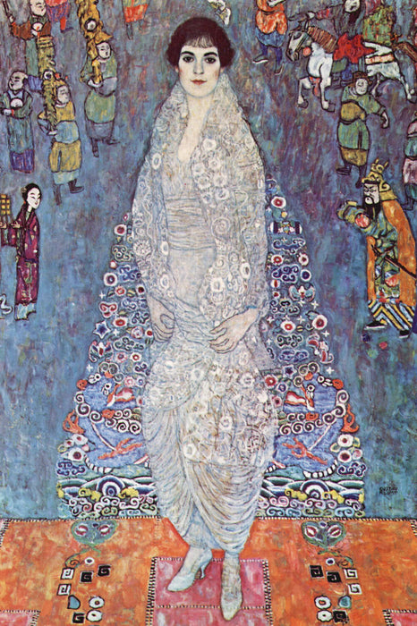 Gustav Klimt - Elisabeth Lederer, Glasbild