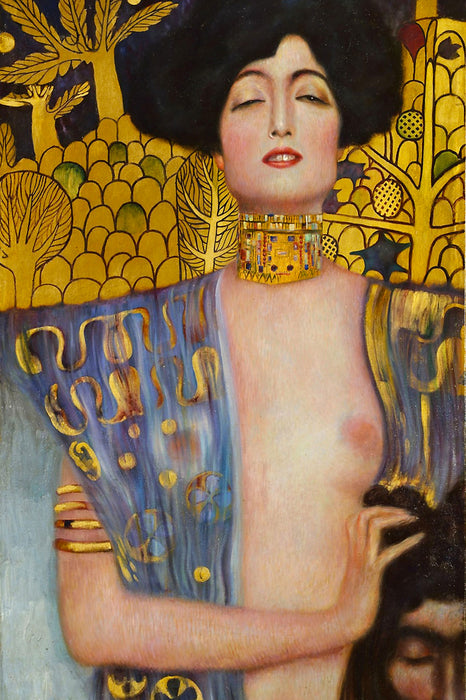 Gustav Klimt - Judith I, Glasbild