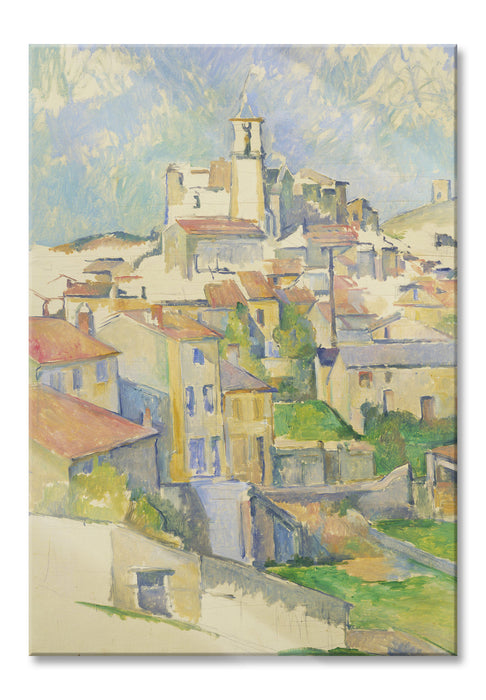 Pixxprint Paul Cézanne - Gardanne, Glasbild