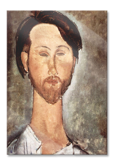 Amedeo Modigliani - Leopold Zborowski , Glasbild