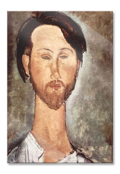 Pixxprint Amedeo Modigliani - Leopold Zborowski , Glasbild
