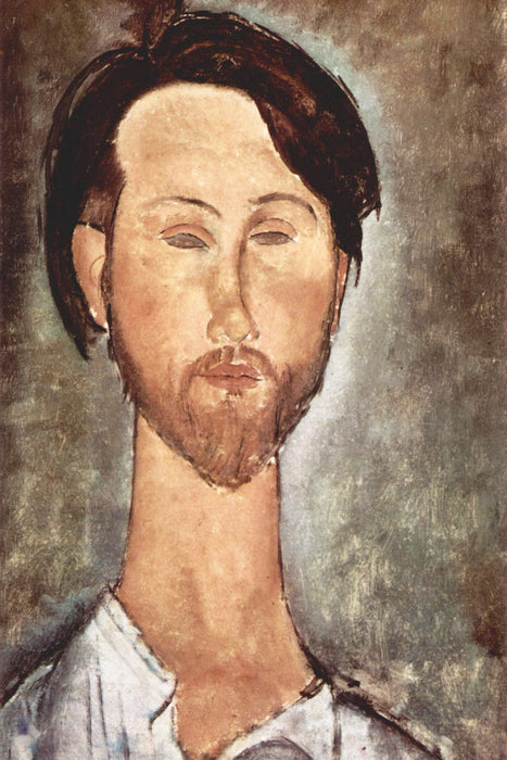 Amedeo Modigliani - Leopold Zborowski , Glasbild