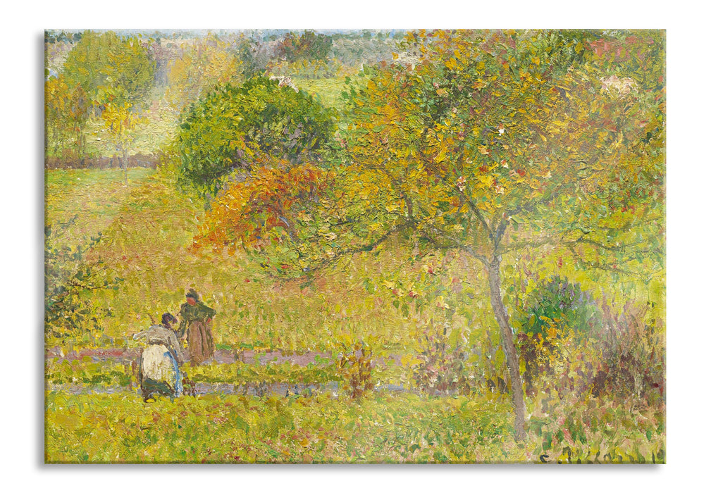 Camille Pissarro - AUTOMNE À ERAGNY , Glasbild