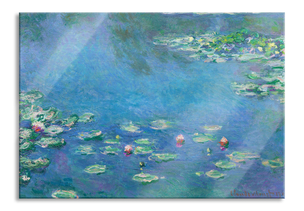 Pixxprint Claude Monet - Seerosen  III, Glasbild