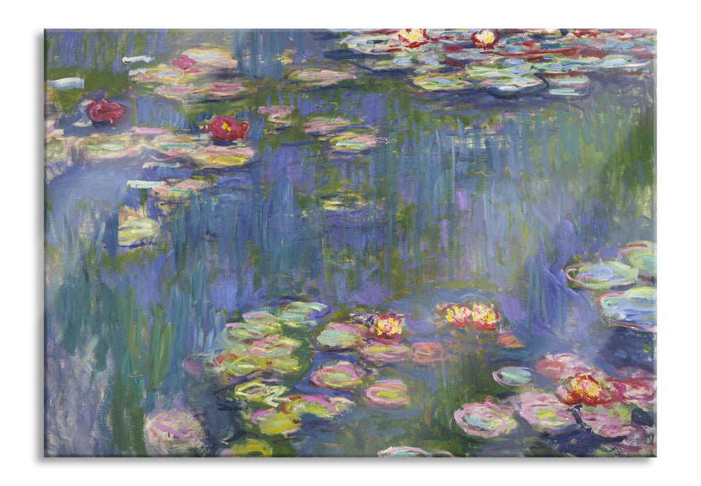 Pixxprint Claude Monet - Seerosen  V, Glasbild