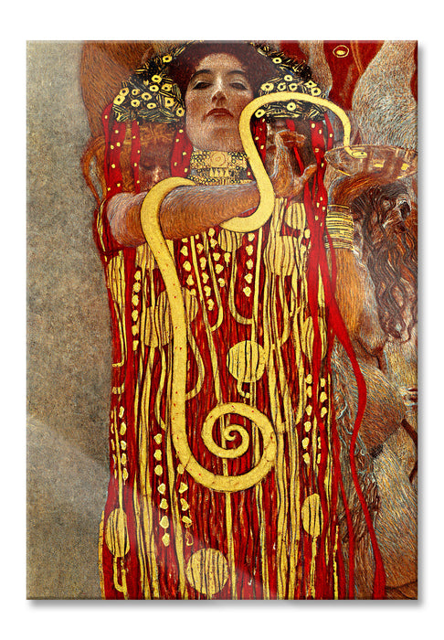 Pixxprint Gustav Klimt - Hygieia, Glasbild