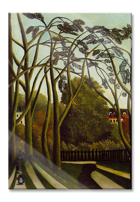 Pixxprint Henri Rousseau - The Redlist Naivismus, Glasbild