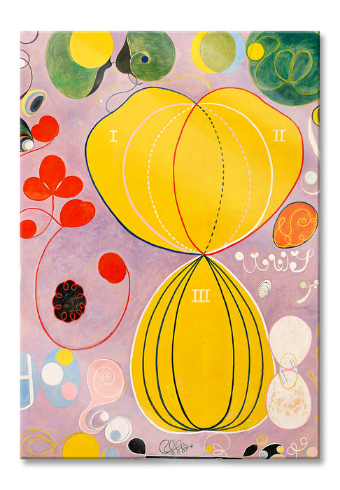 Pixxprint Hilma af Klint - Adulthood, Glasbild