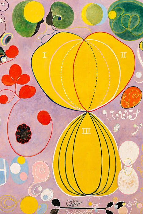 Hilma af Klint - Adulthood, Glasbild