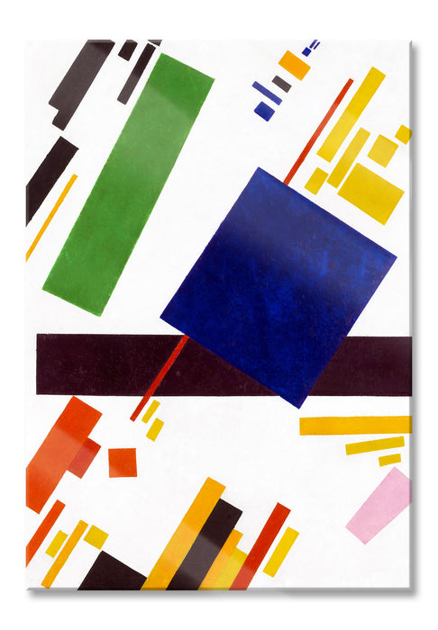 Pixxprint Kasimir Malewitsch - Suprematist Komposition, Glasbild