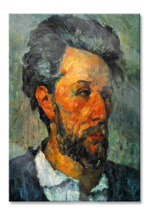 Pixxprint Paul Cézanne - Portrait of Victor Chocquet , Glasbild