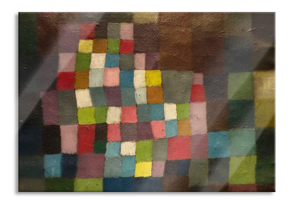 Paul Klee - Alter Klang, Glasbild