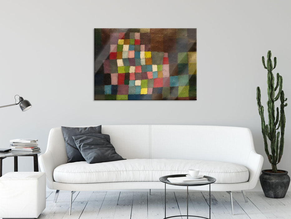 Paul Klee - Alter Klang, Glasbild