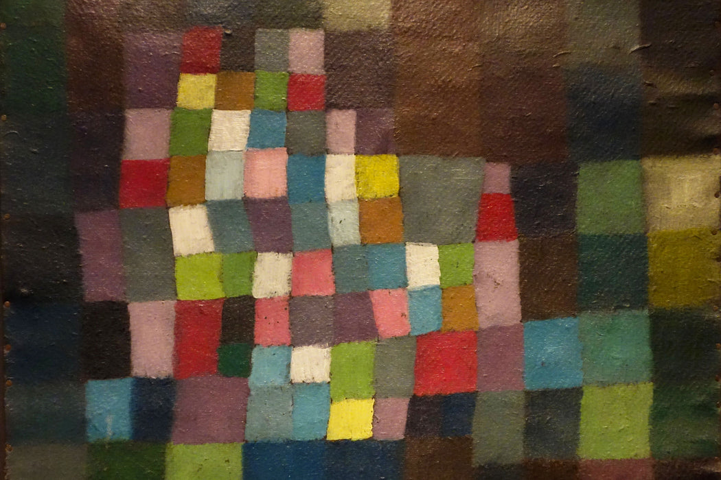 Paul Klee - Alter Klang, Glasbild