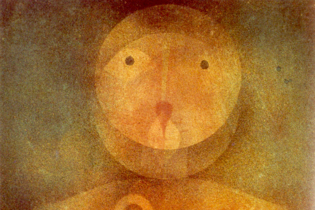Paul Klee - Pierrot Lunaire , Glasbild