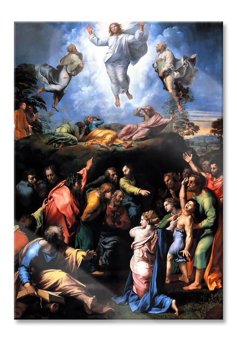 Raffael - Transfiguration , Glasbild