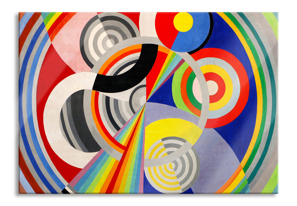 Robert Delaunay - Rhythmus, Glasbild