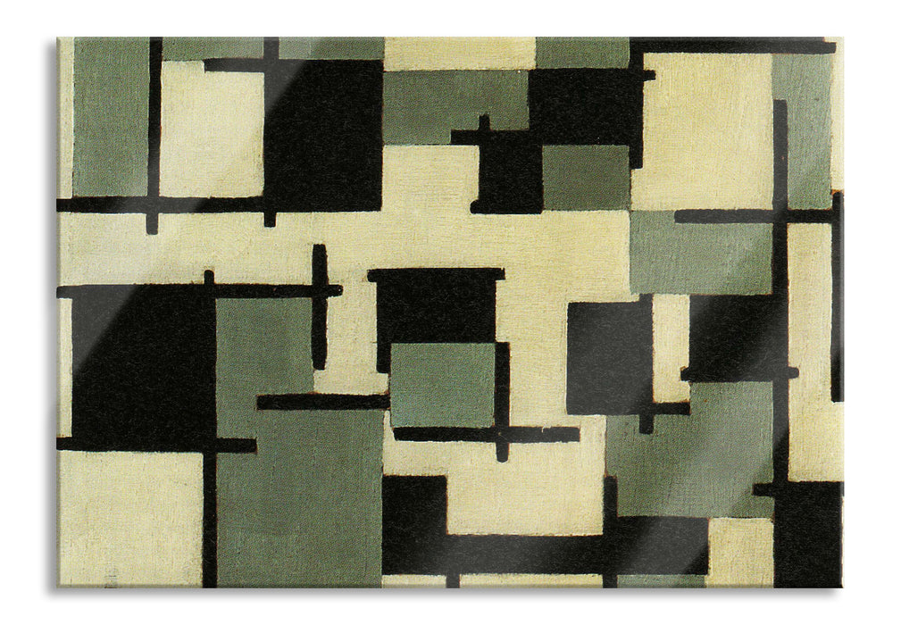 Pixxprint Theo van Doesburg - Komposition XIII , Glasbild