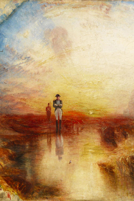 William Turner - War The Exile and the Rock Limpet, Glasbild